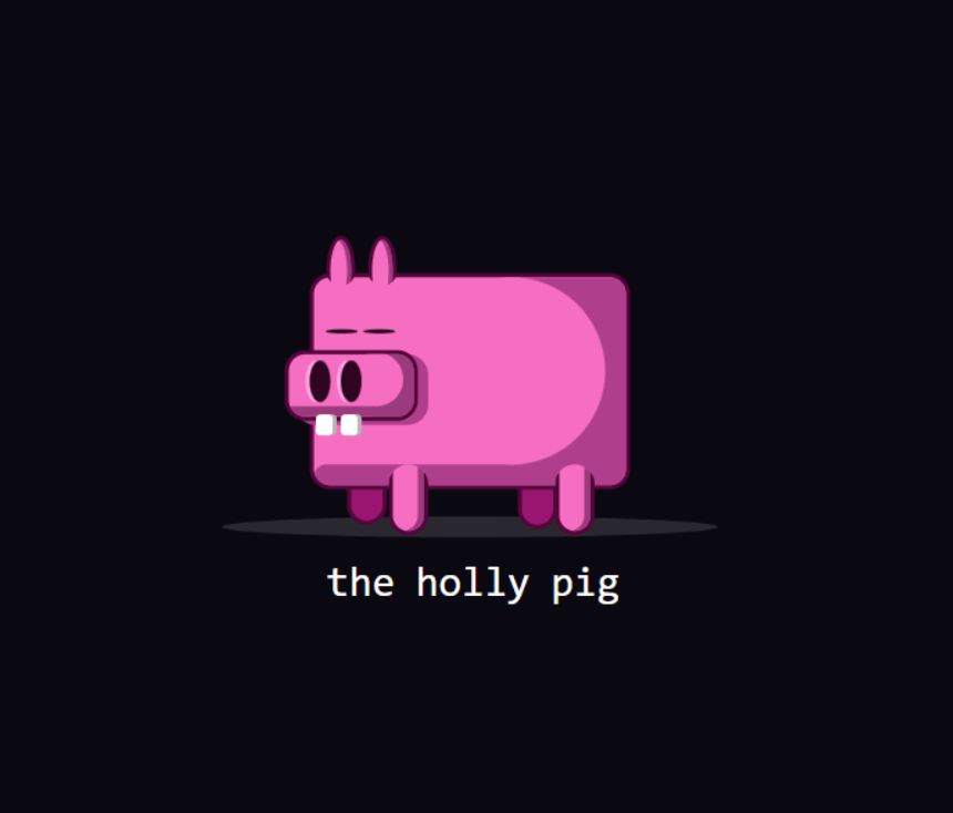 The Holly Pig